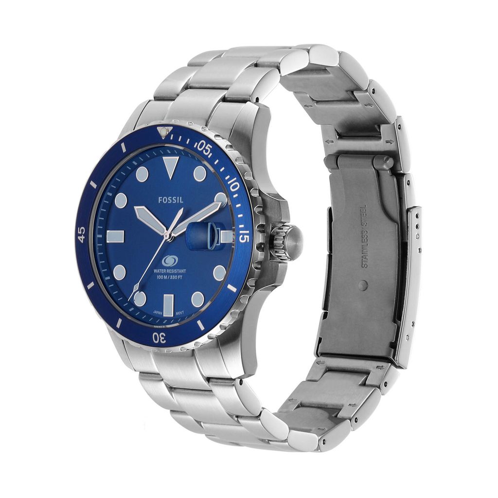 Đồng hồ nam Fossil FOSSIL BLUE 42MM mặt xanh dây thép không gỉ FS6029