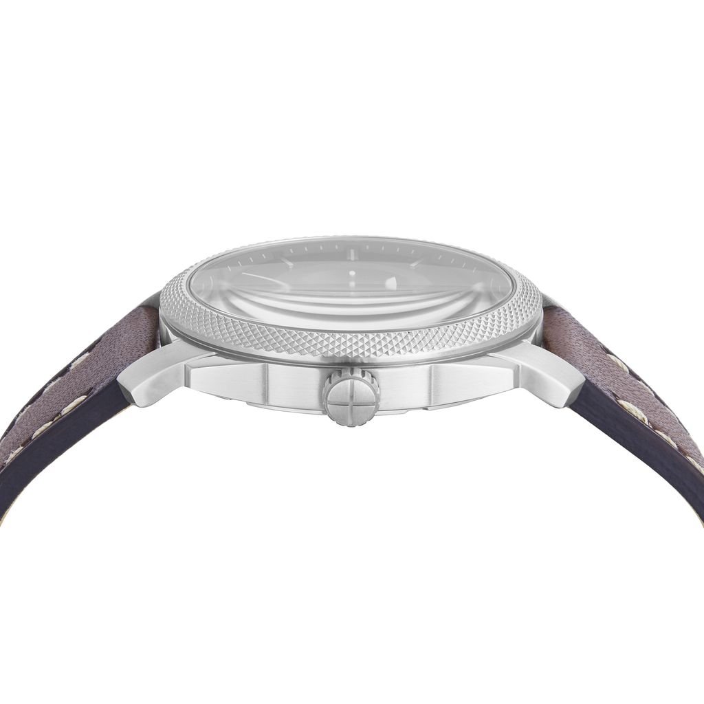 Đồng hồ nam Fossil MACHINE 42MM dây da nâu FS6081SET (đồng hồ + vòng tay)
