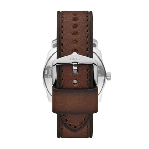 Đồng hồ nam Fossil MACHINE dây da 42MM mặt xanh lá FS6085