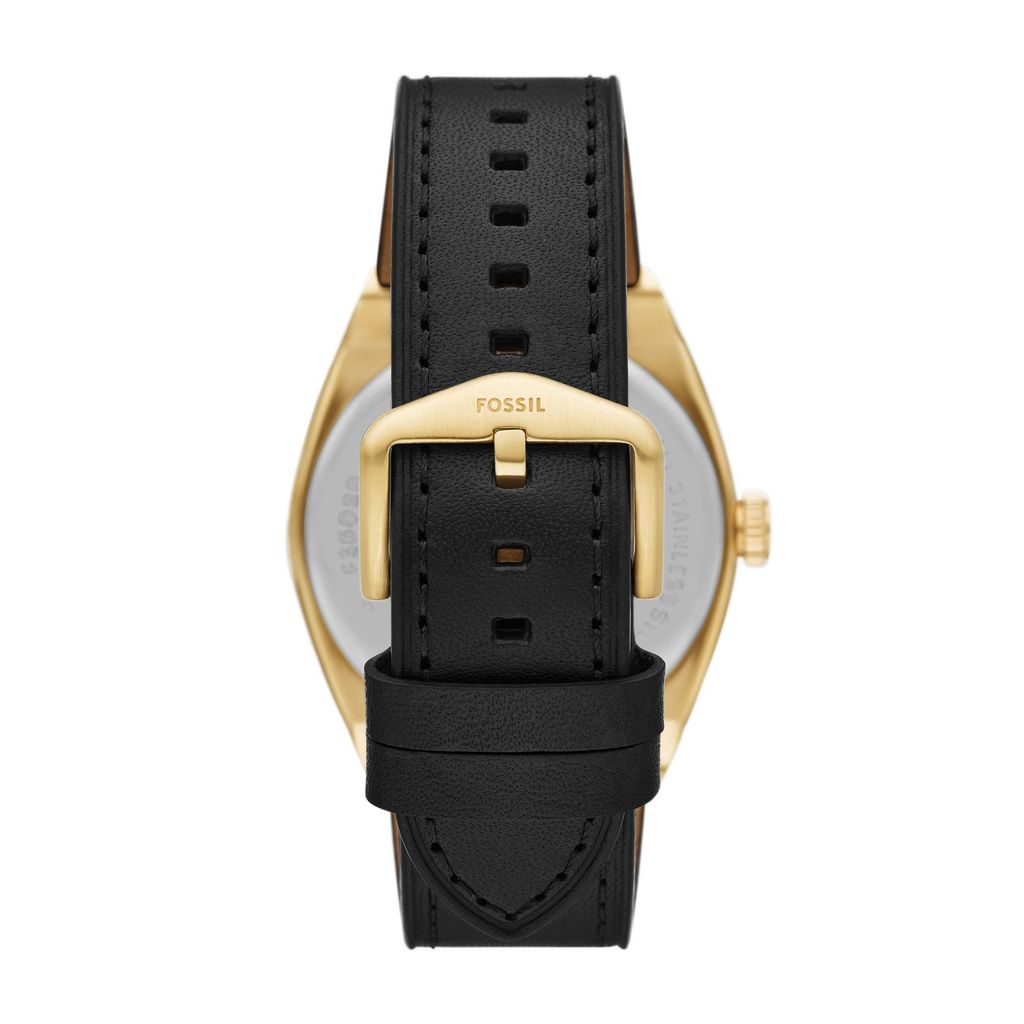 Đồng hồ nam Fossil EVERETT 42MM dây da đen FS6089