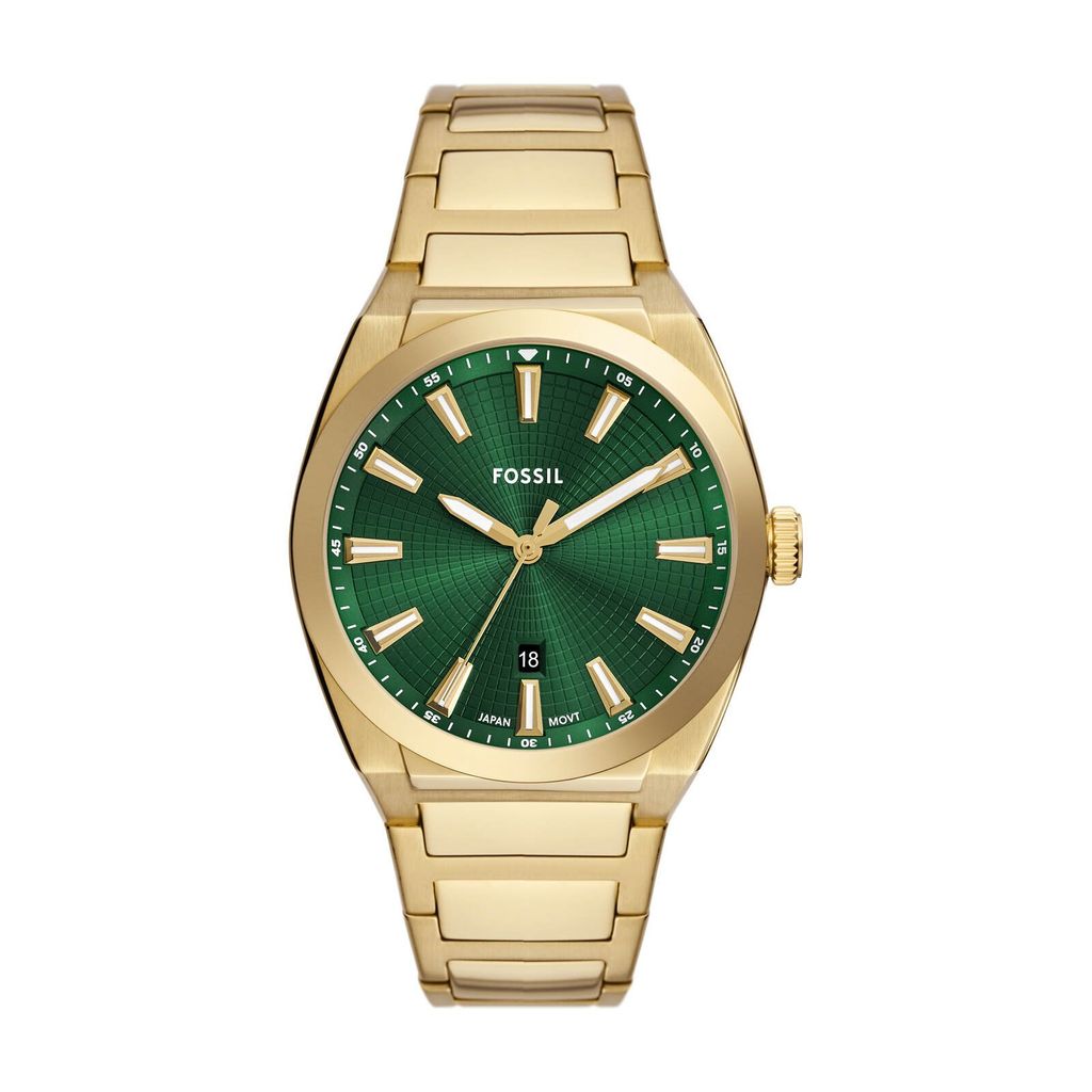 Đồng hồ nam Fossil EVERETT 42MM dây thép không gỉ màu GOLD FS6090