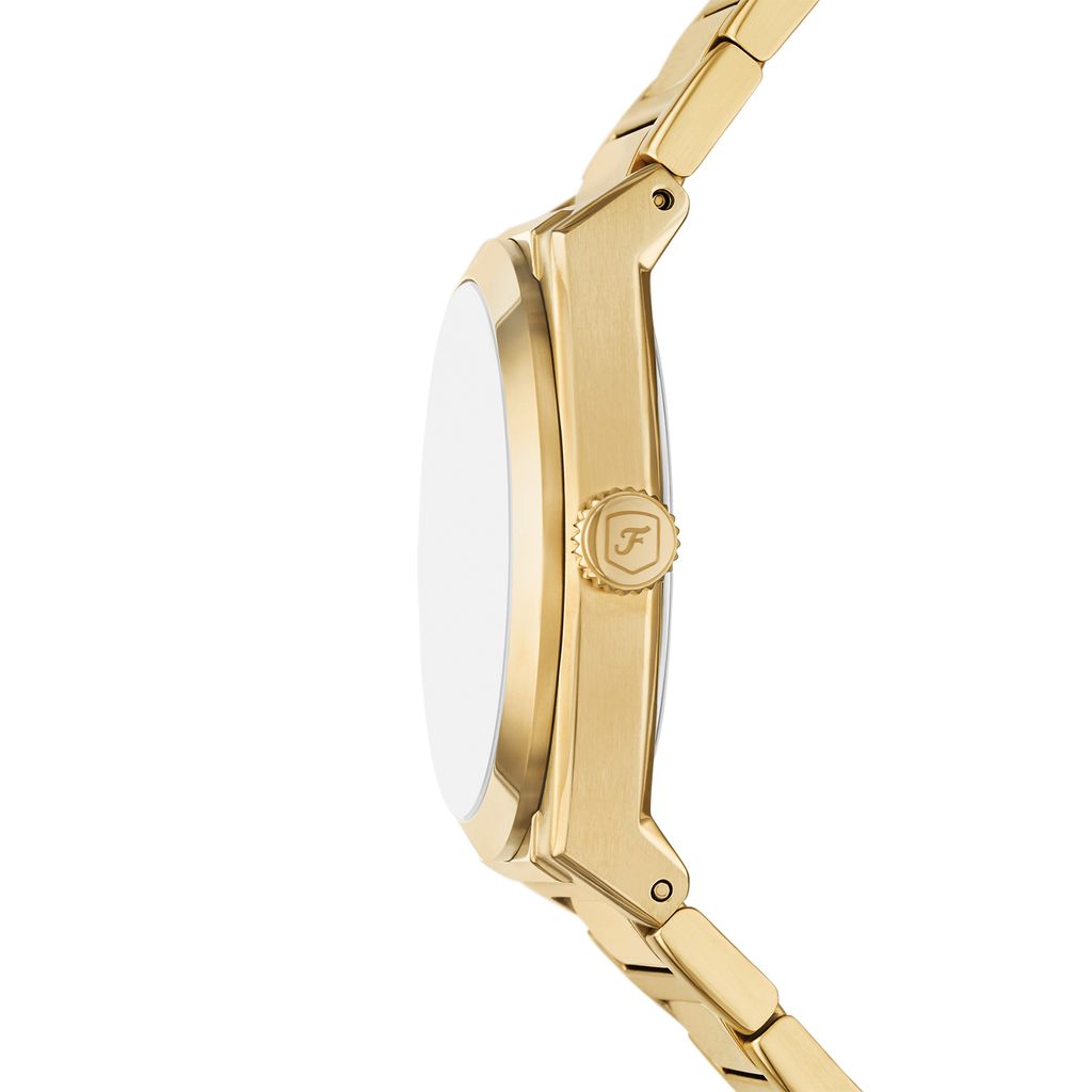Đồng hồ nam Fossil EVERETT 42MM dây thép không gỉ màu GOLD FS6090