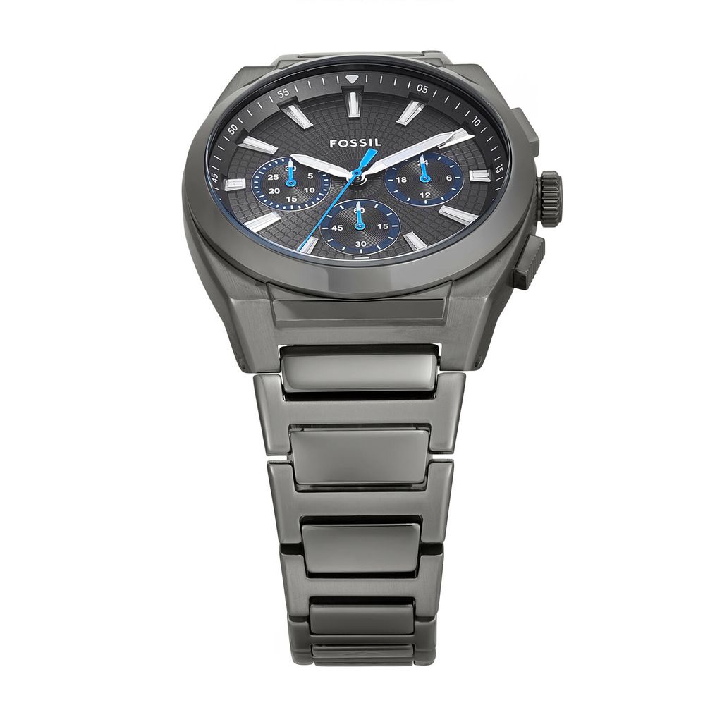 Đồng hồ nam cao cấp Fossil EVERETT FS6107 - đen, mặt 44mm
