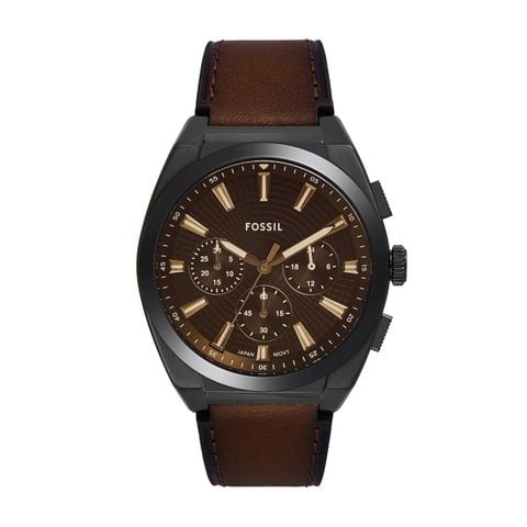 Đồng hồ nam Fossil EVERETT dây da mặt 44MM FS6108
