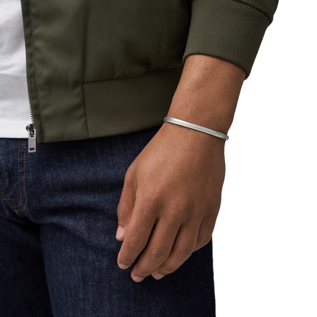 Vòng tay Fossil Harlow kim loại Cuff JF04566040