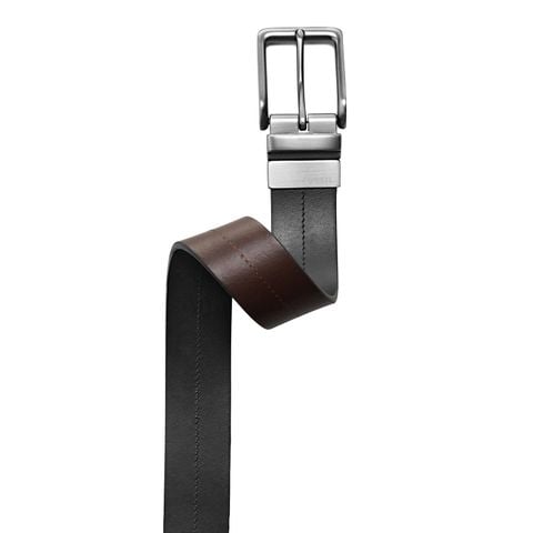Thắt lưng nam da thật Brandon MB1273I001 màu đen