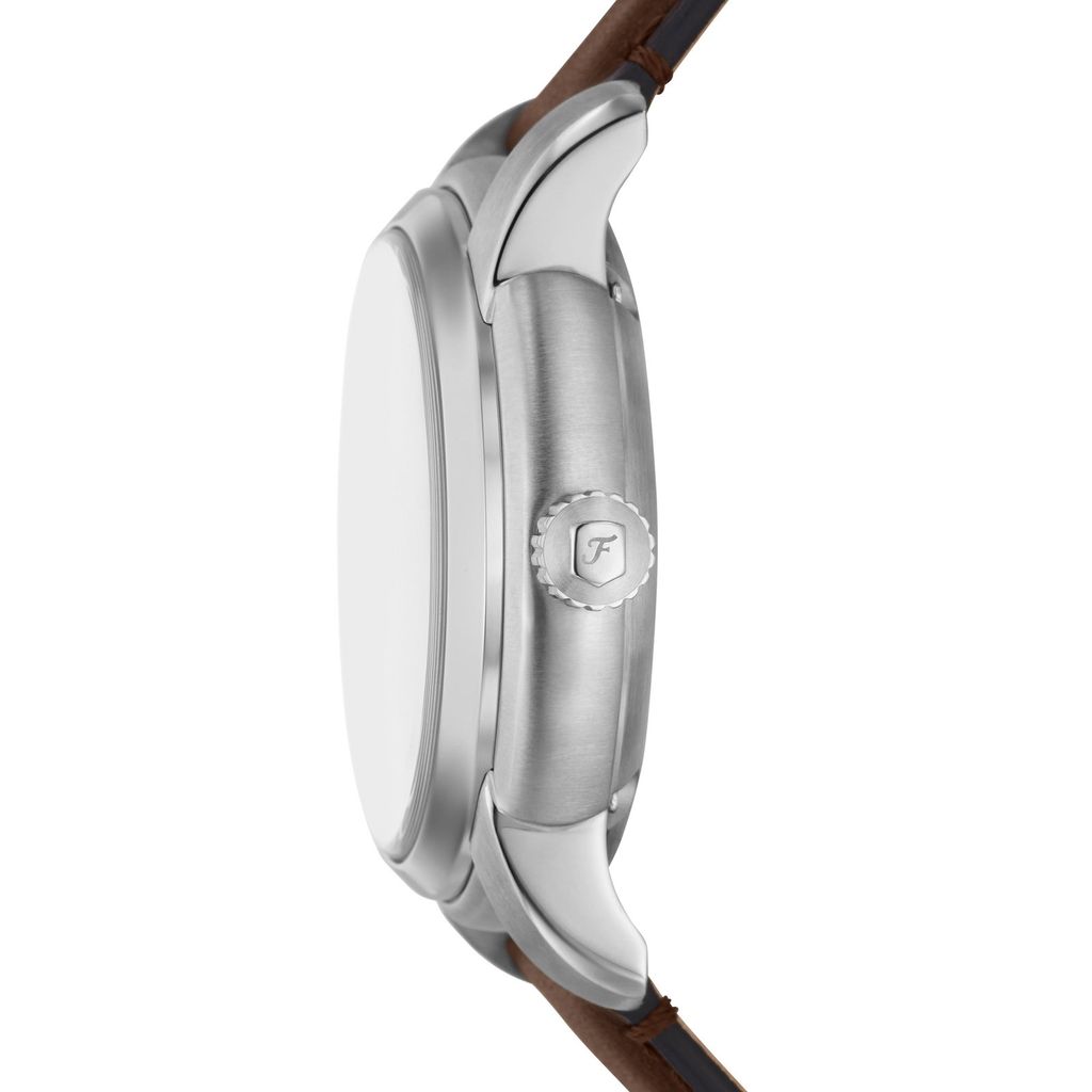 Đồng hồ nam cơ Fossil Heritage Automatic - Dây da nâu, 43MM, ME3264