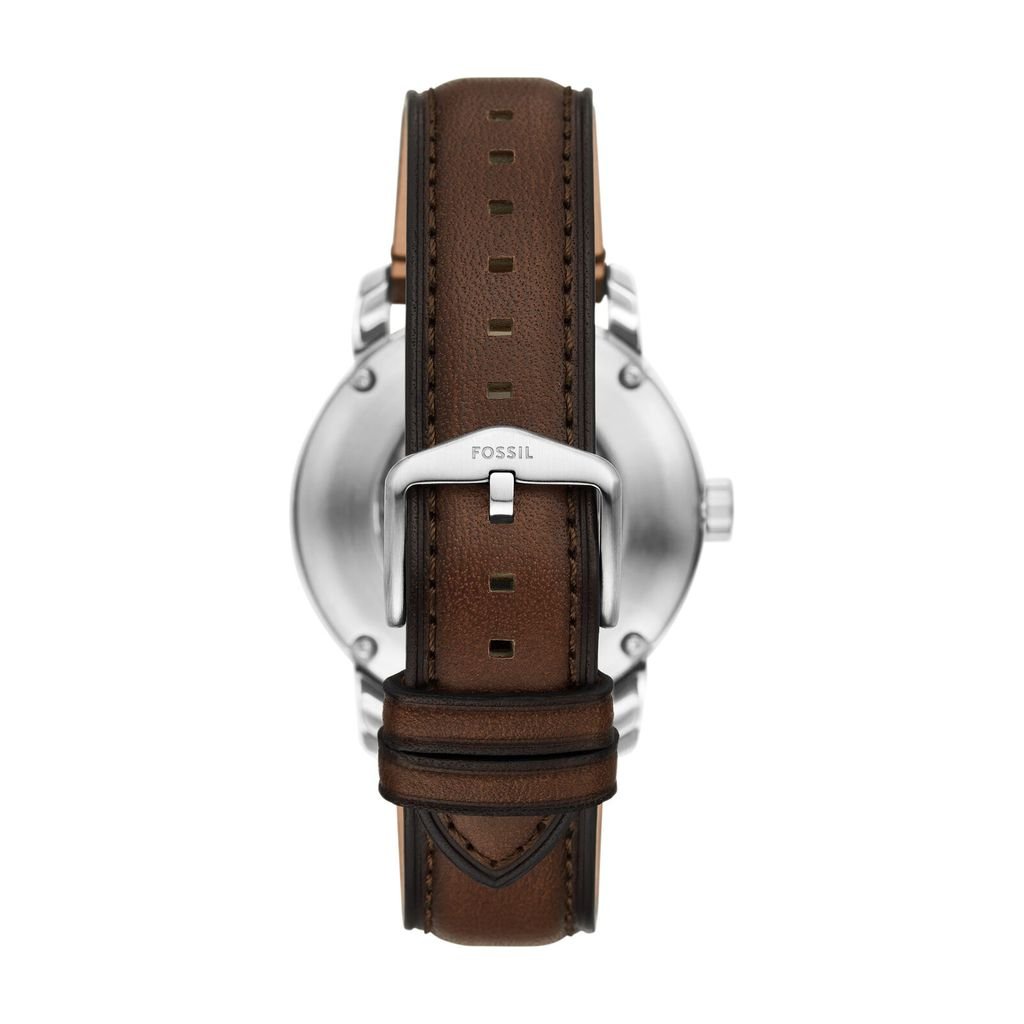 Đồng hồ nam cơ Fossil Heritage Automatic - Dây da nâu, 43MM, ME3264
