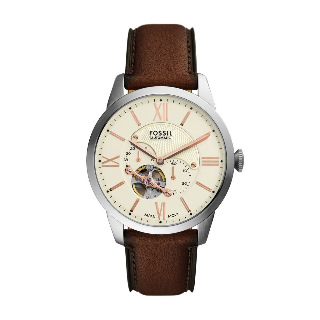 Đồng hồ cơ nam Fossil TOWNSMAN Automatic 44MM dây da ME3266