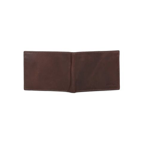 Ví da nam Fossil DERRICK ML3681201 - màu nâu