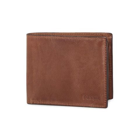 Ví da nam Fossil COIN BIFOLD ML3687200 - màu nâu