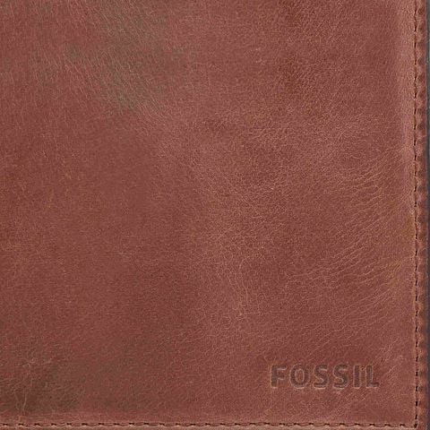 Ví da nam Fossil COIN BIFOLD ML3687200 - màu nâu
