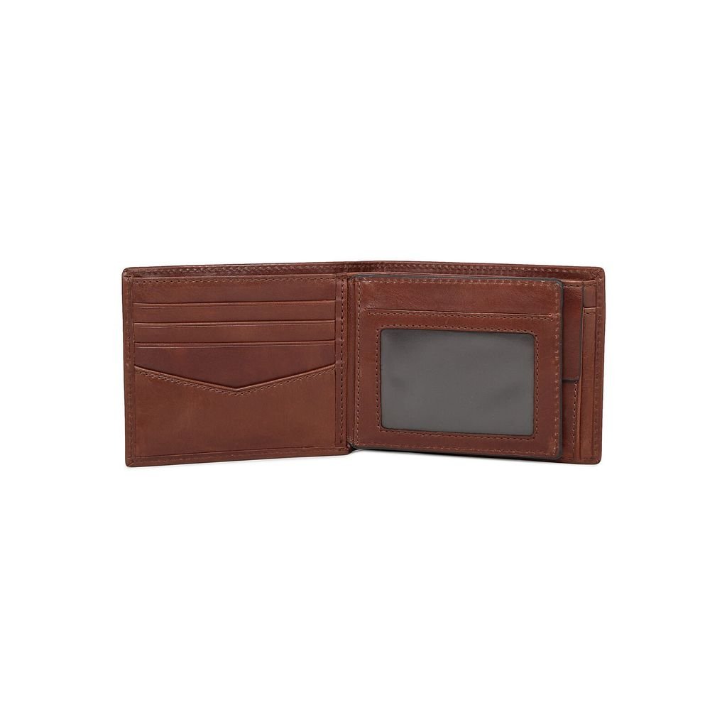 Ví da nam Fossil RYAN ML3736201 - màu nâu