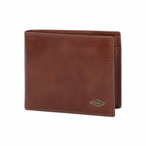 Ví da nam Fossil RYAN ML3736201 - màu nâu