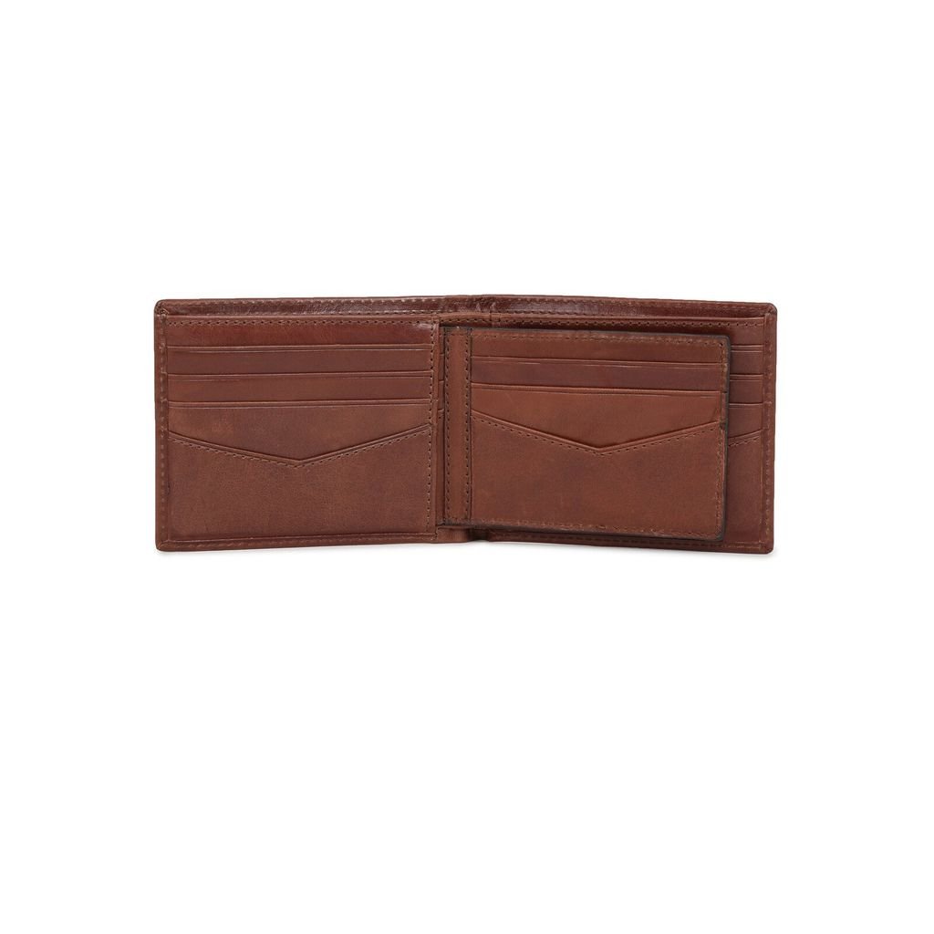 Ví da nam Fossil RYAN ML3829201 - màu nâu