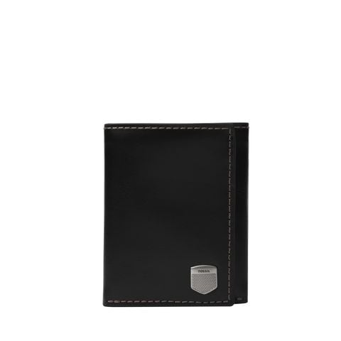 Ví da nam Fossil HAYES ML4643001 - màu đen