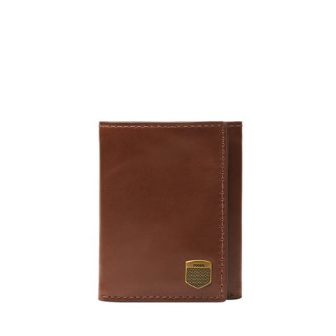 Ví da nam Fossil HAYES ML4643200 - màu nâu