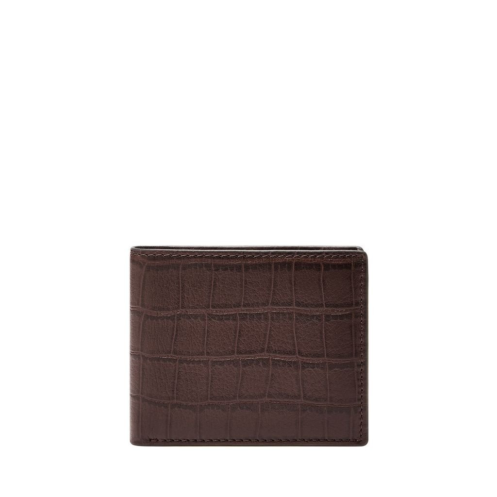 Ví da nam Fossil DERRICK ML4686204 màu nâu