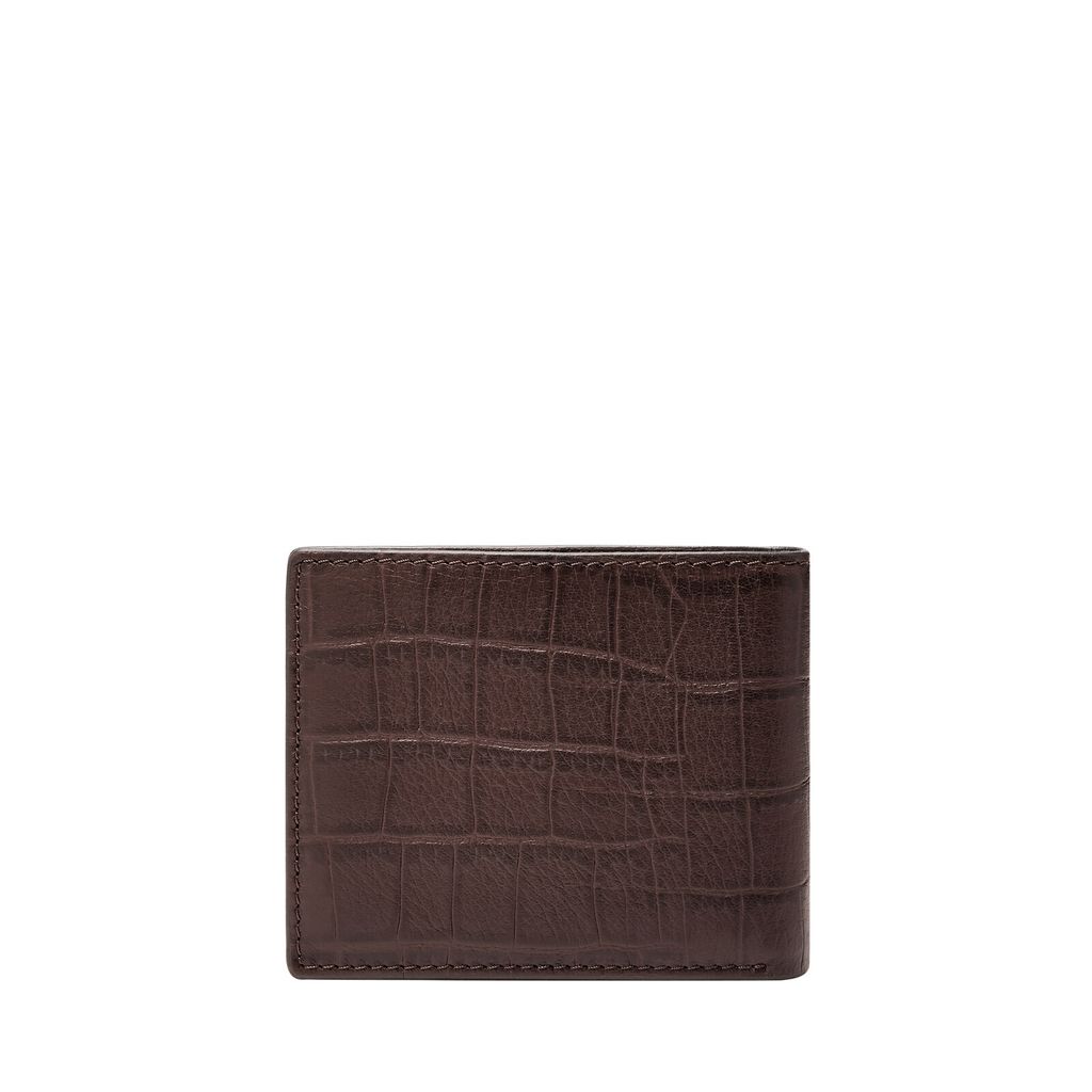 Ví da nam Fossil DERRICK ML4686204 màu nâu