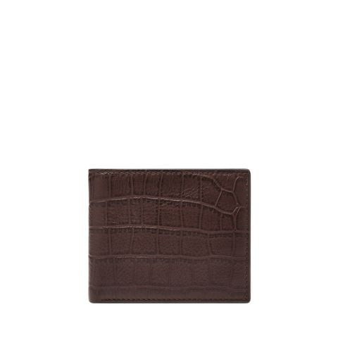 Ví da nam Fossil DERRICK ML4687204 màu nâu