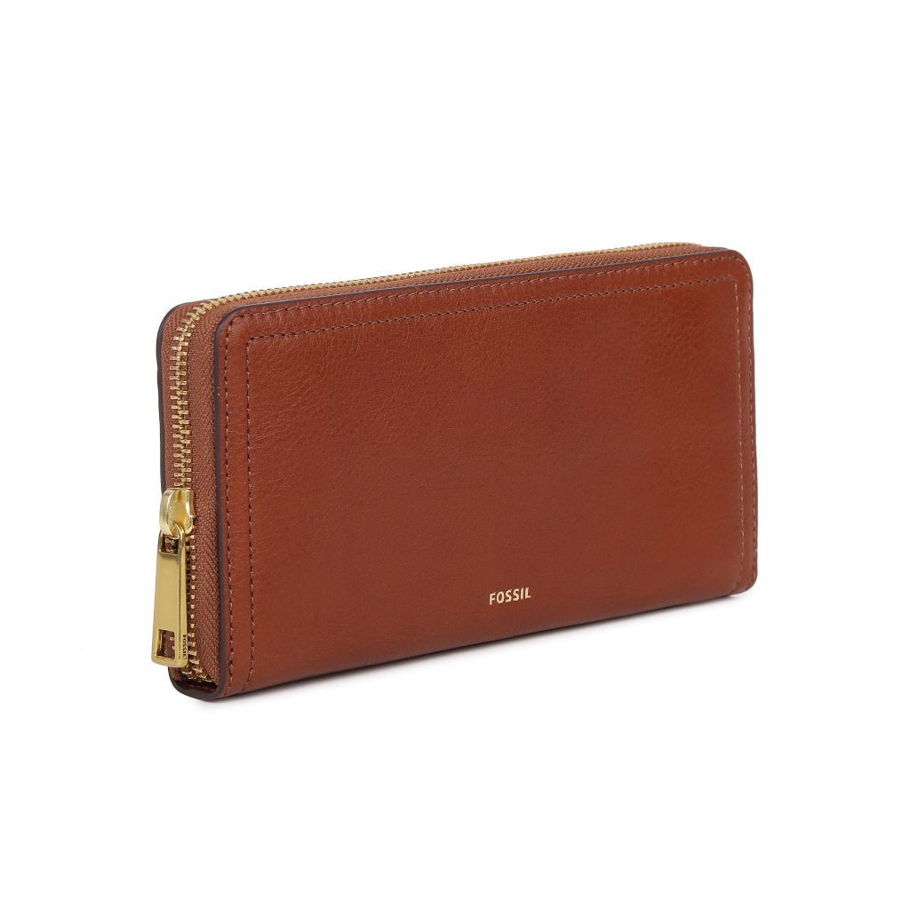 Ví nữ da thật Fossil Logan Clutch SL7831200 - màu nâu