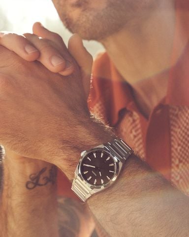 Đồng hồ Nam Fossil Everett Dây Thép không gỉ Mặt Đen 42mm FS5821