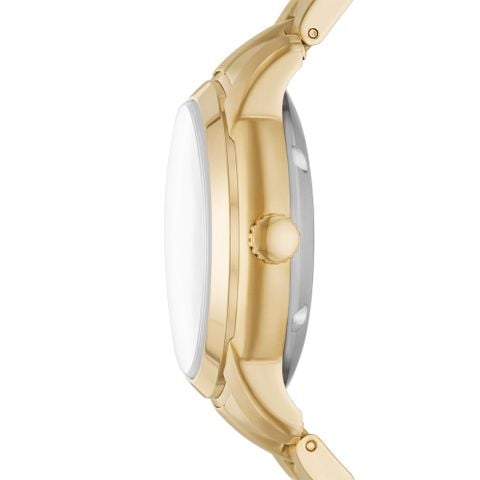 Đồng hồ cơ Fossil Heritage Automatic Unisex, mặt 38 MM dây kim loại - màu vàng, ME3226