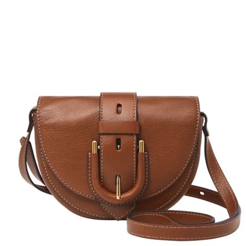 Túi đeo chéo nữ da thật Fossil Harwell ZB1853200 - màu nâu
