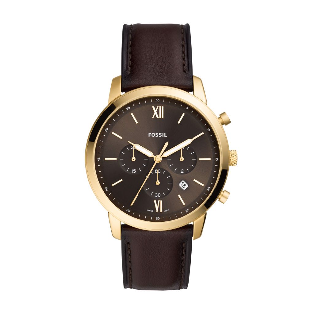 Đồng hồ nam Fossil Neutra Chrono FS5763 - nâu, mặt 44mm