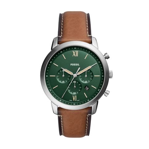 Đồng hồ nam Fossil Neutra dây da, mặt 44 MM, màu nâu, FS5963