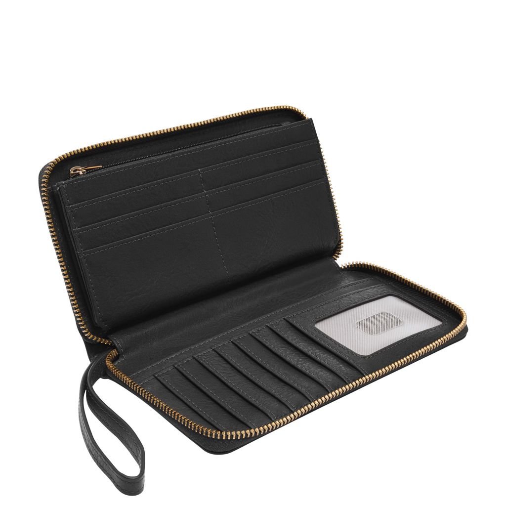 Ví da nữ Fossil Liza SL7878G001 - màu đen