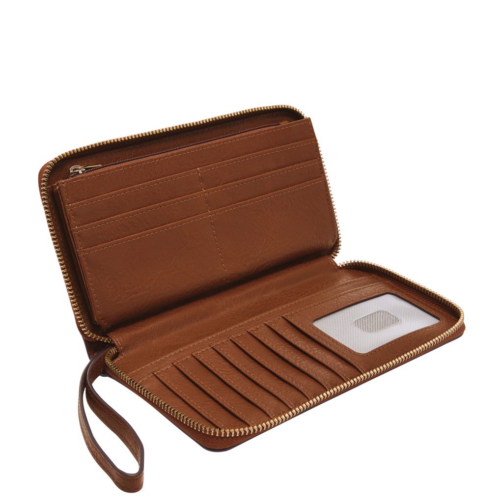 Ví da nữ Fossil Liza SL7878G200 - màu nâu