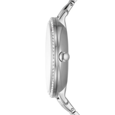 Đồng hồ nữ Fossil Jacqueline dây kim loại, mặt 36 MM, màu bạc, ES5164