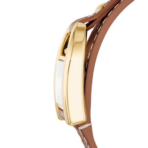 Đồng hồ nữ Fossil Harwell dây da, mặt 28 MM, màu nâu, ES5264
