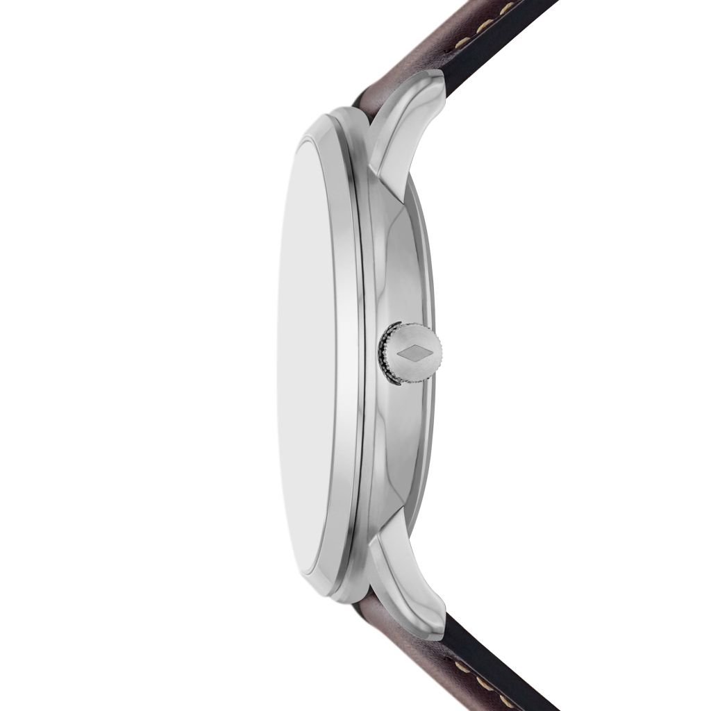 Đồng hồ nam Fossil Neutra Minimalist dây da, mặt 42 MM, màu nâu, FS5905