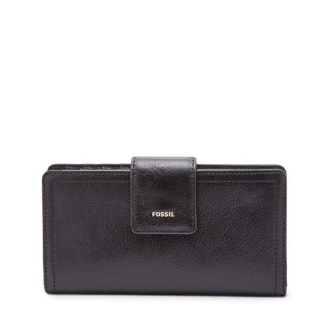 Ví nữ da thật Fossil Logan Clutch SL7830001- đen