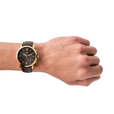 Đồng hồ nam Fossil Neutra Chrono FS5763 - nâu, mặt 44mm