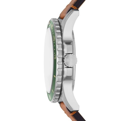 Đồng hồ nam Fossil Fossil Blue dây da, mặt 42 MM, màu nâu, FS5946