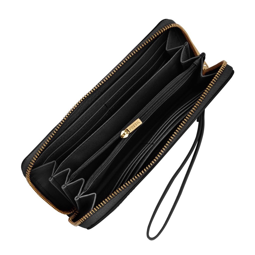 Ví nữ da thật Fossil Logan Clutch SL7831001- màu đen