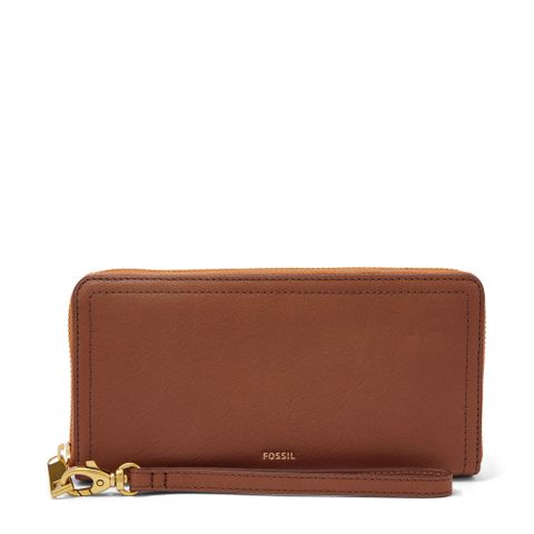 Ví nữ da thật Fossil Logan Clutch SL7831200 - màu nâu