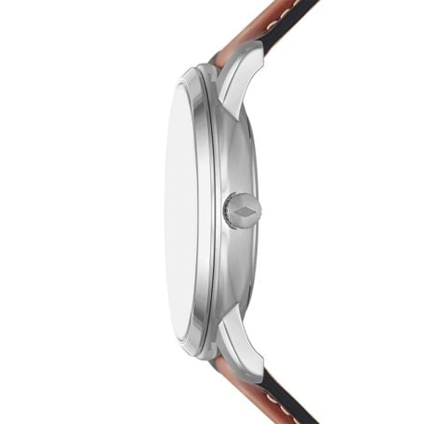 Đồng hồ nam Fossil Neutra Minimalist dây da, mặt 42 MM, màu nâu, FS5903