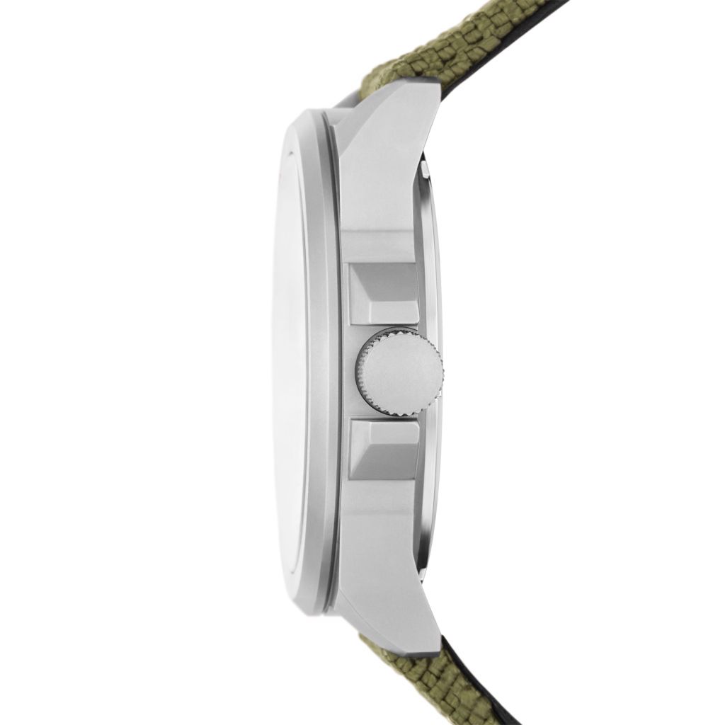 Đồng hồ nam Fossil Bronson dây nylon, mặt 40 MM, màu xanh lá, FS5918