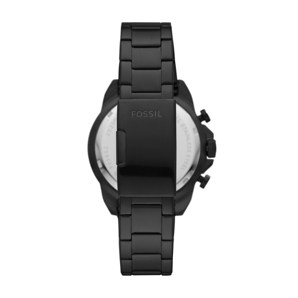 Đồng hồ nam Fossil Bronson dây kim loại, mặt 44 MM, màu đen, FS5851