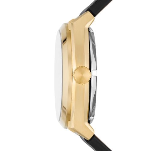 Đồng hồ nam Fossil Everett dây da, mặt 42 MM, màu đen, ME3208