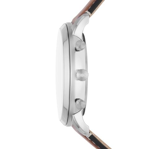 Đồng hồ nam Fossil Neutra dây da, mặt 44 MM, màu nâu, FS5963
