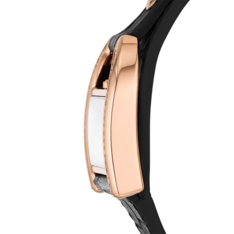 Đồng hồ nữ Fossil Harwell dây da, mặt 28 MM, màu đen, ES5263