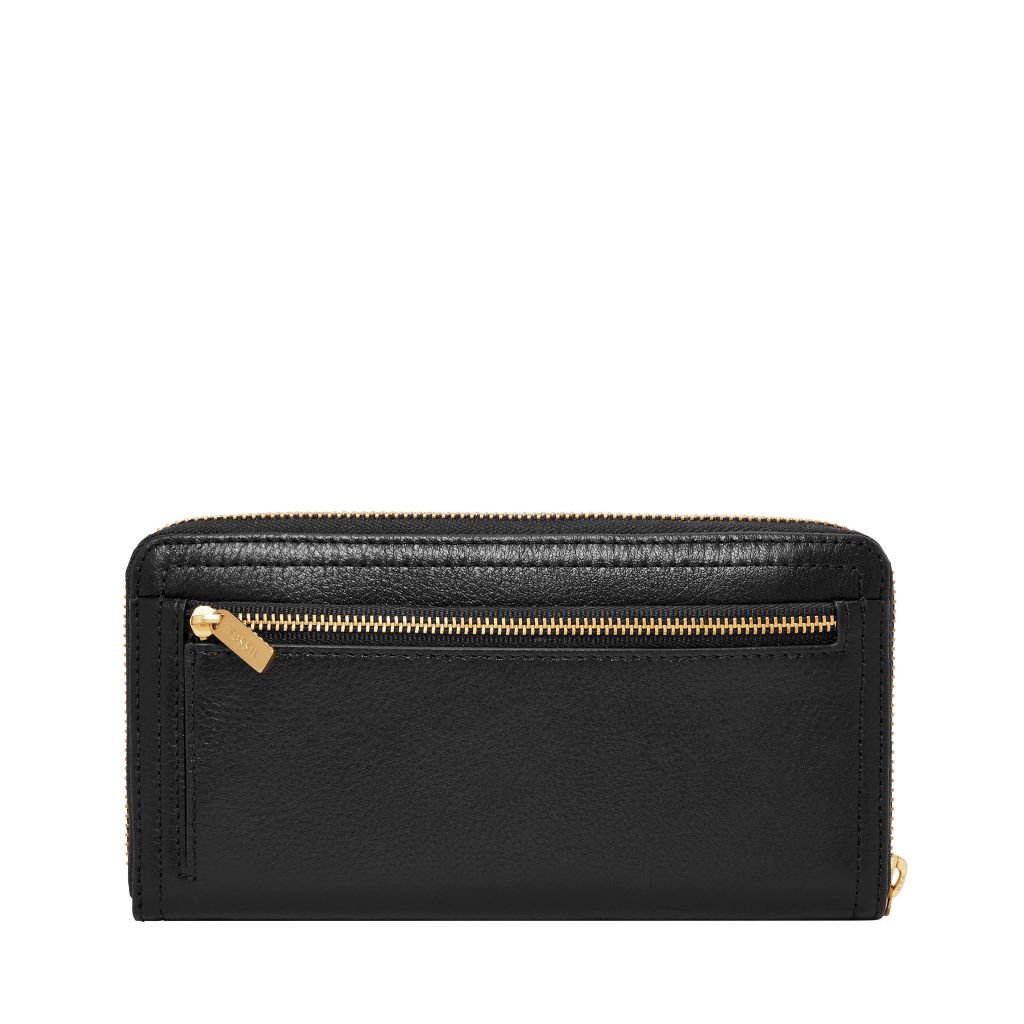 Ví nữ da thật Fossil Logan Clutch SL7831001- màu đen