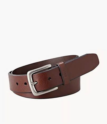 Thắt lưng nam da thật JOE Fossil màu nâu MB1252I200 - 38MM