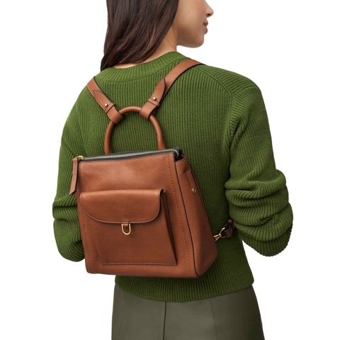 Túi balo nữ Fossil PARKER da thật ZB1797200 - màu nâu