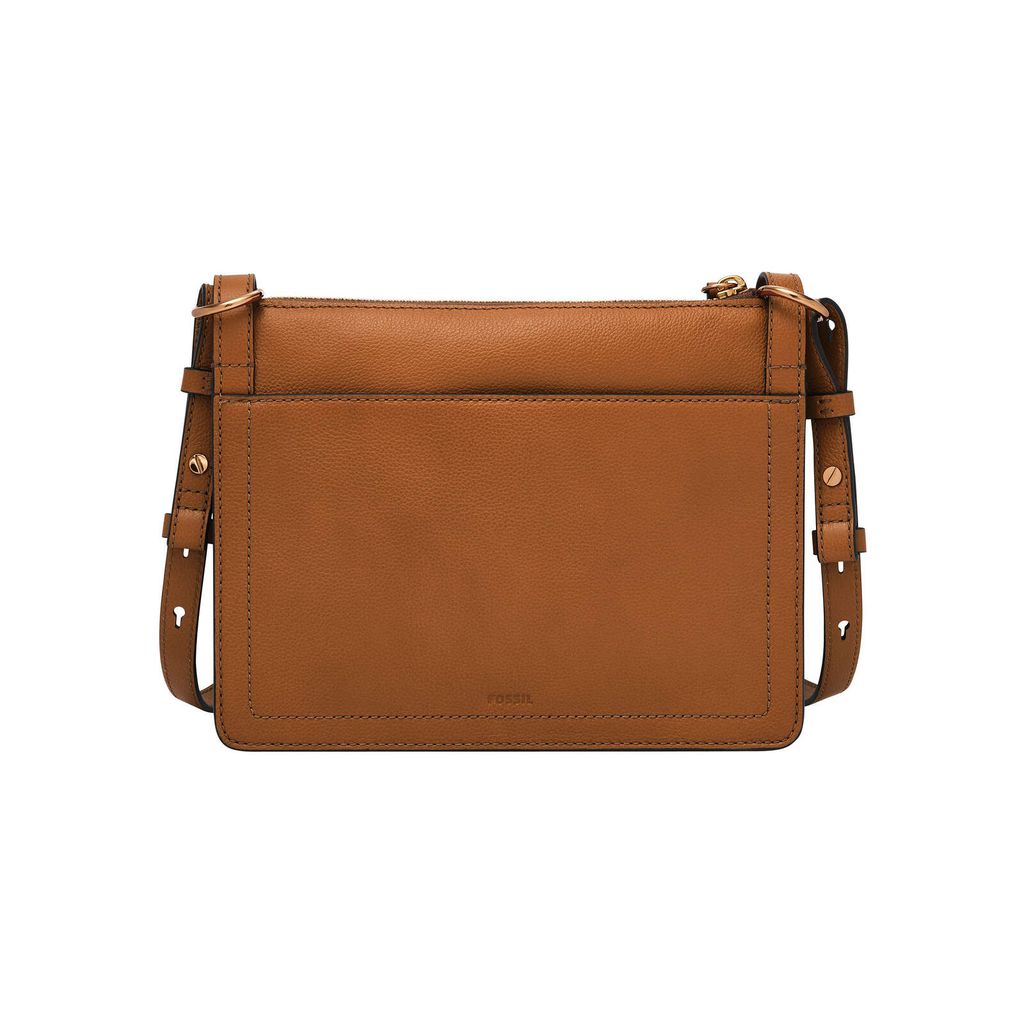 Túi đeo chéo nữ Fossil TARYN da thật ZB1894216 - màu nâu